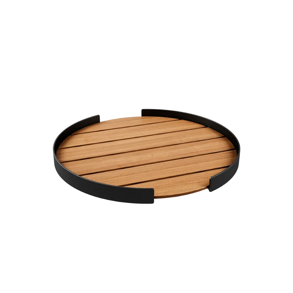 [80012] Patio Serving Tray – Teak